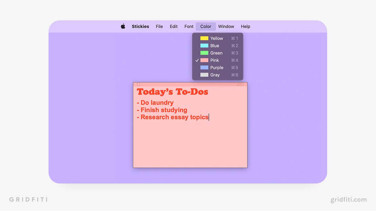 sticky note apps for desktop mac