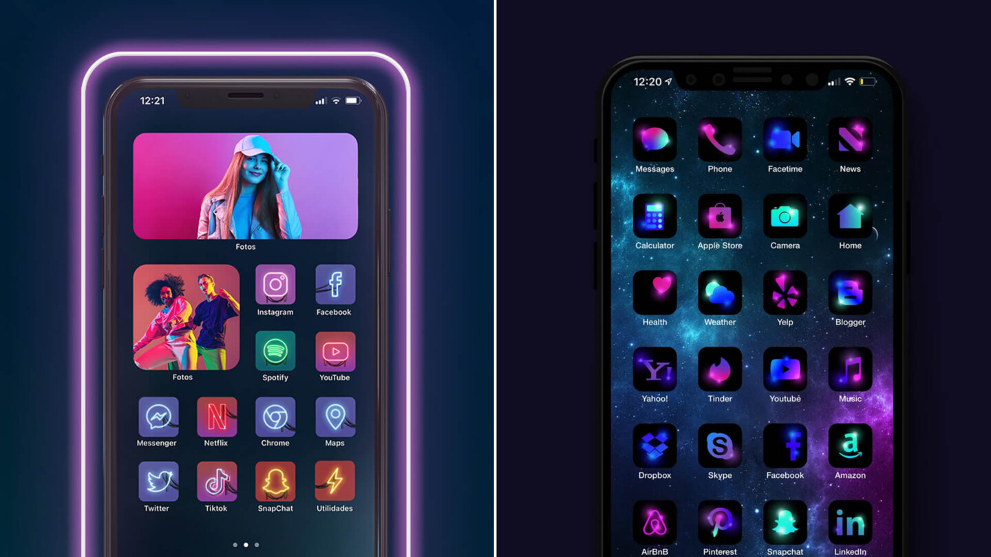 Best Neon App Icons