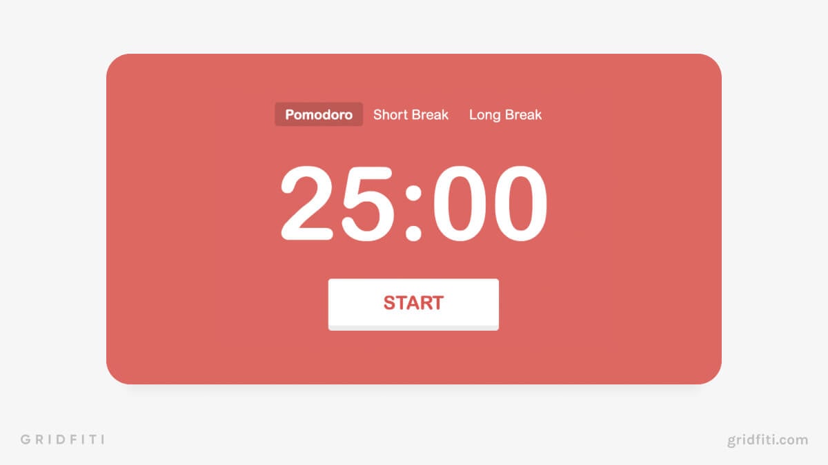 Pomodoro Timer Online - Pomofocus