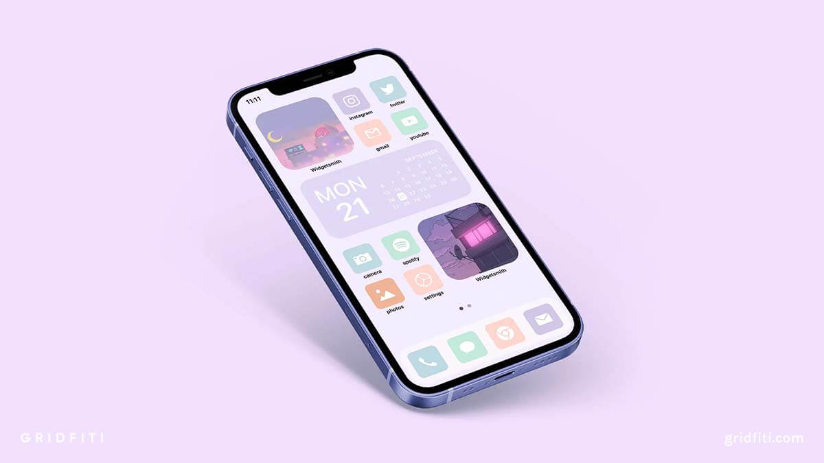 Aesthetic Pastel iOS App Icon Pack