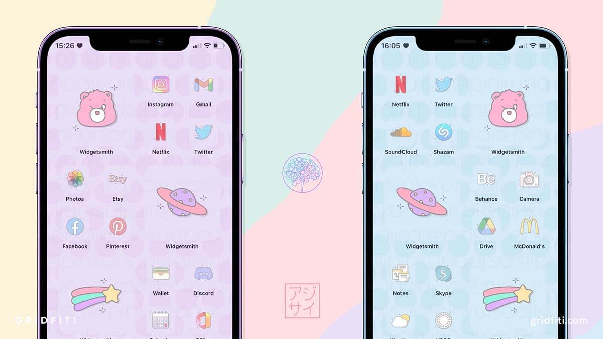 Pastel Rainbow App Icon Pack