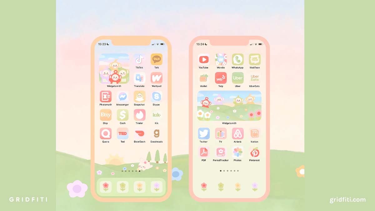 Playful Pastel App Icon Pack