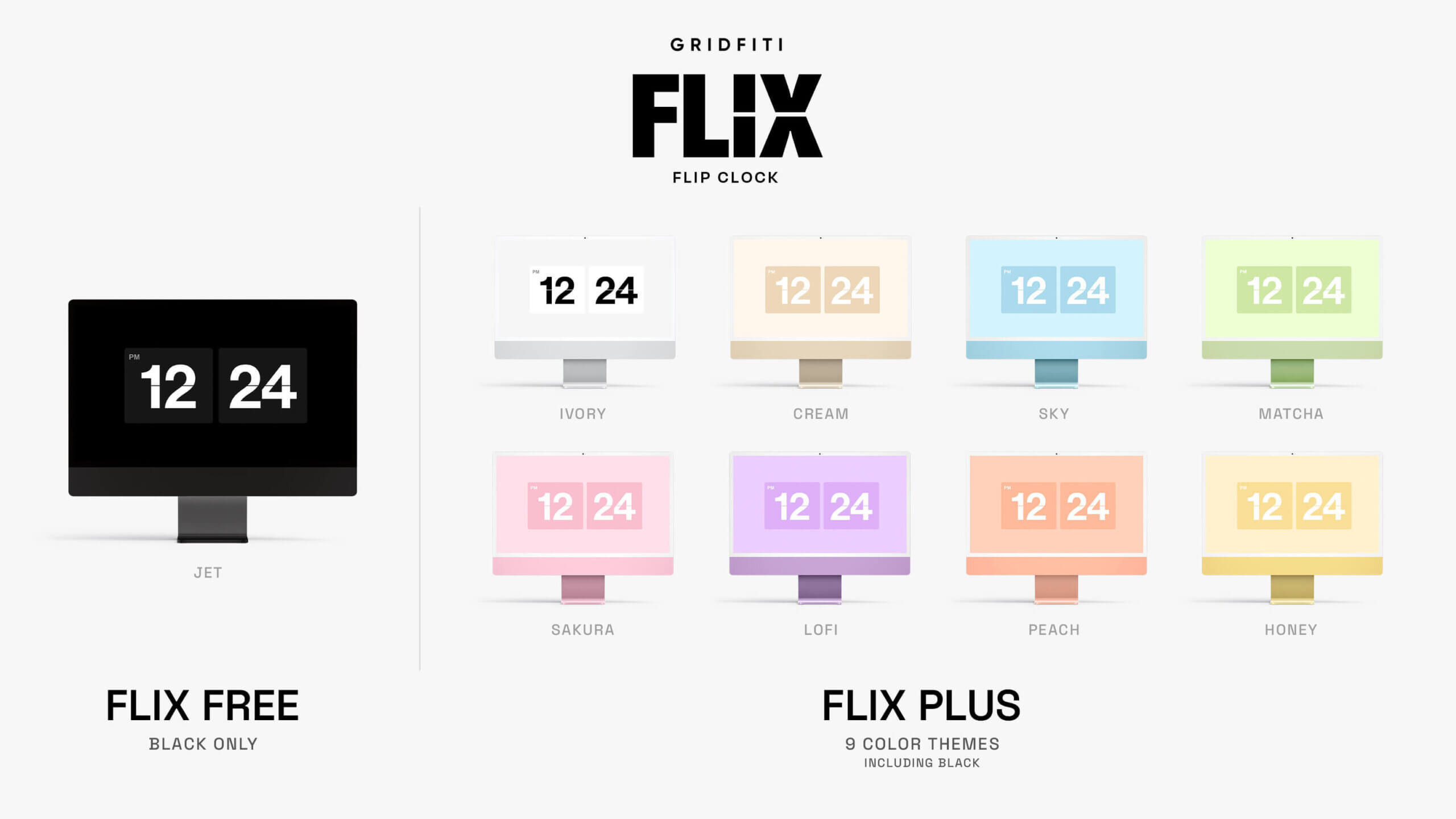 Flix – Flip Clock Screensaver