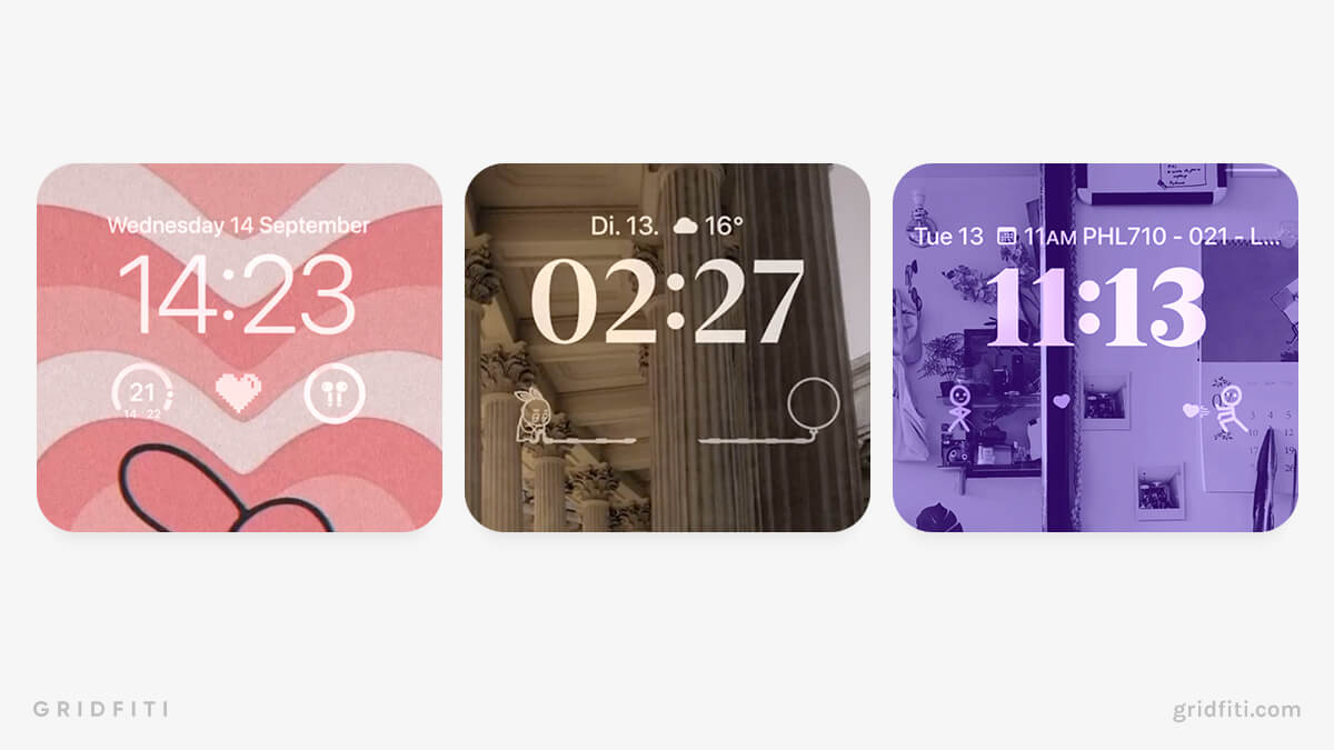 Top Widgets – Aesthetic iOS Lock Screen Widget