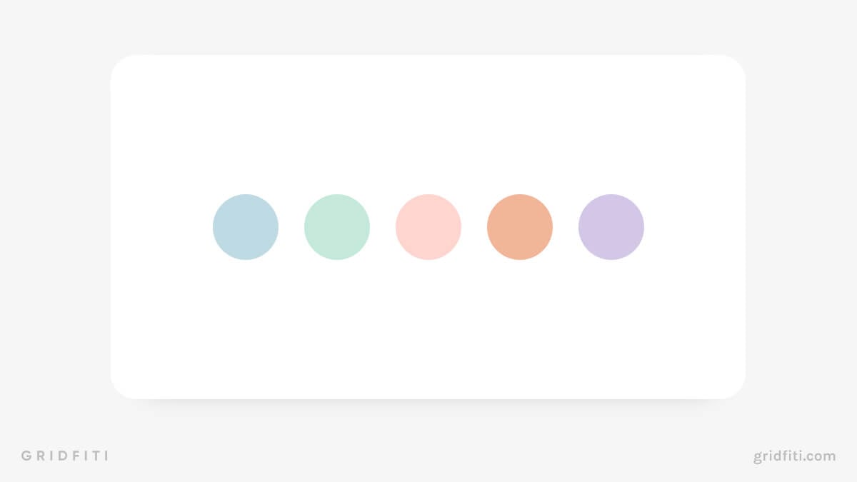 Pastel Google Calendar Color Scheme
