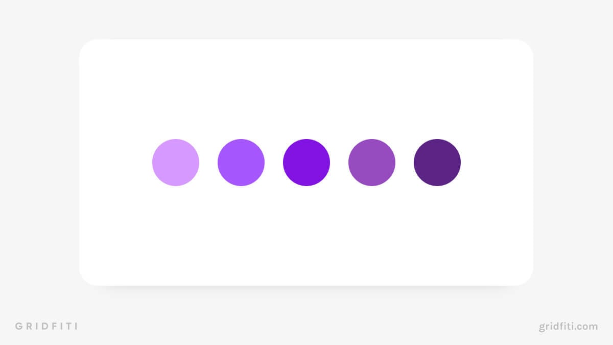 Aesthetic Purple Color Scheme for Google Calendar