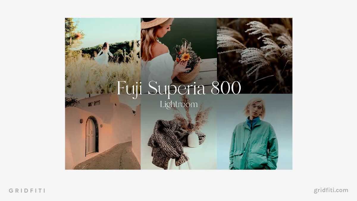 Fuji Superia 800 For Lightroom