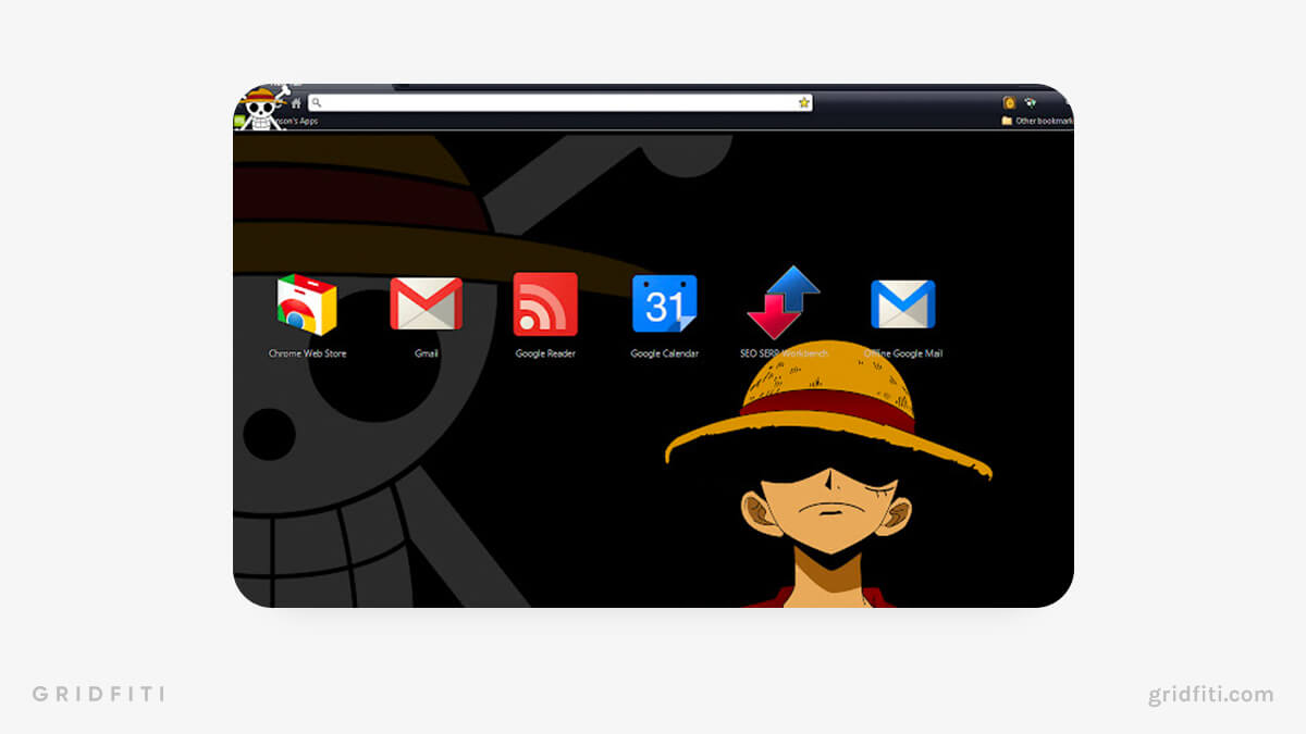 One Piece Chrome Background