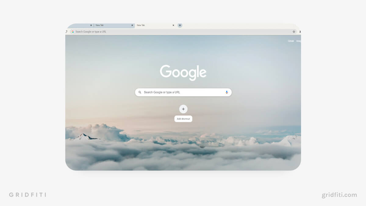 Above the Clouds Chrome Theme