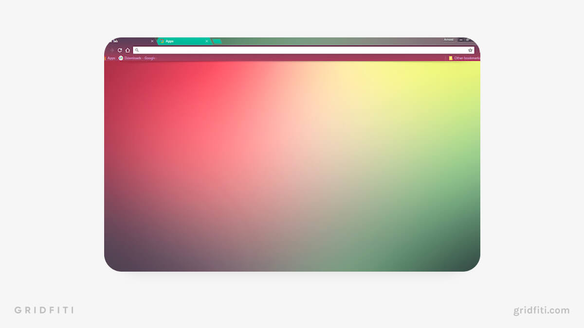 Gradient Chrome Theme