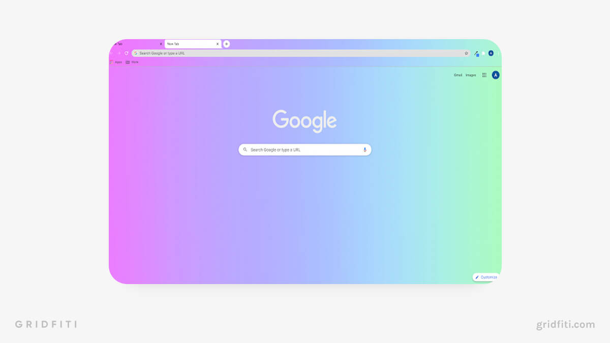 Aesthetic Aura Chrome Theme