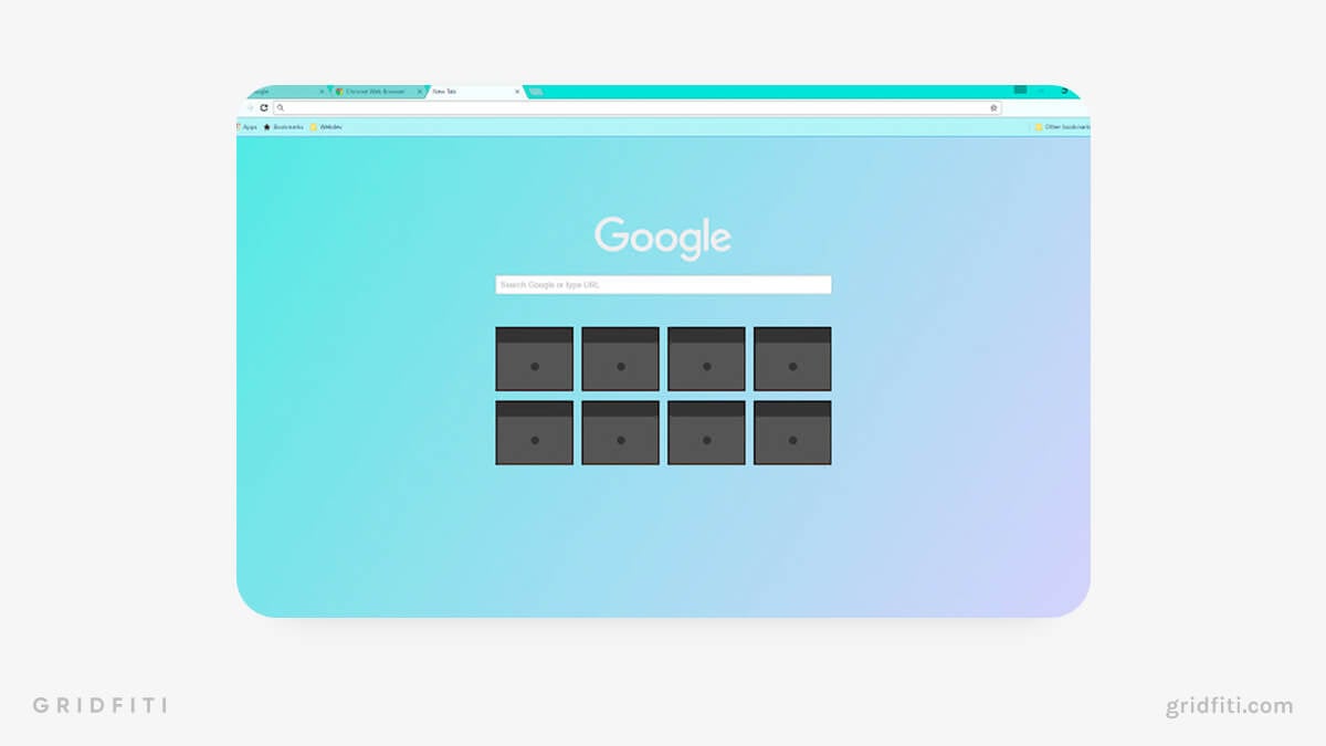 Sooth Gradient Chrome Tab