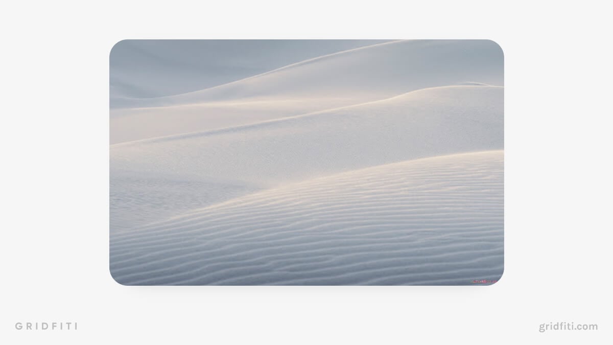 White Desert Google Chrome Background