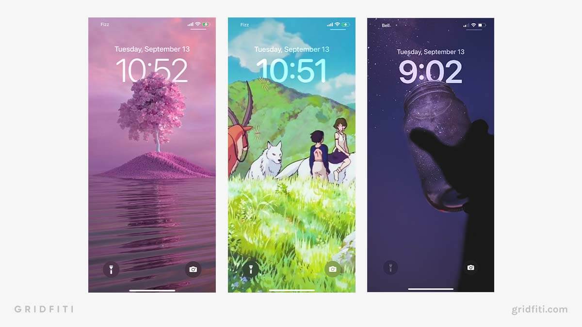 iPhone Depth Effect Lock Screen Wallpapers
