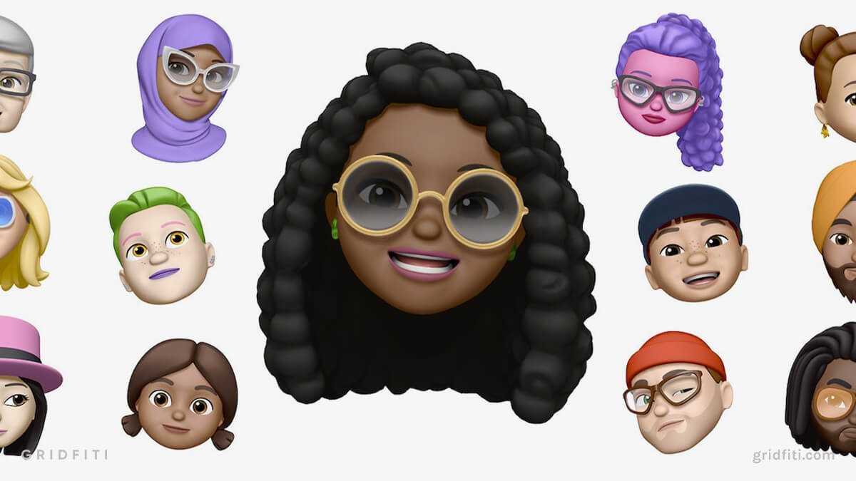 iOS Memoji Customizations & Poses