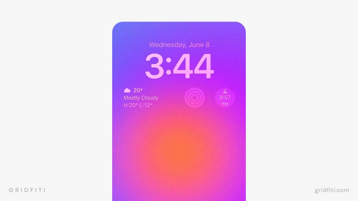 Aura Gradient iPhone Wallpapers