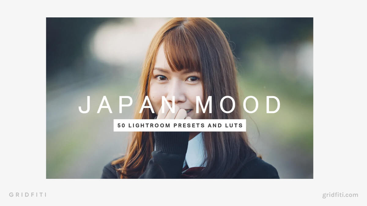 Japan Moody Lightroom Presets