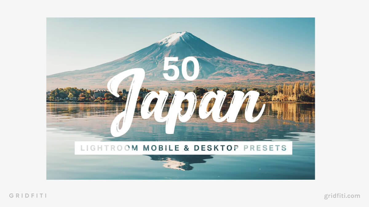 Vibrant Japan Presets for Lightroom Desktop & Mobile