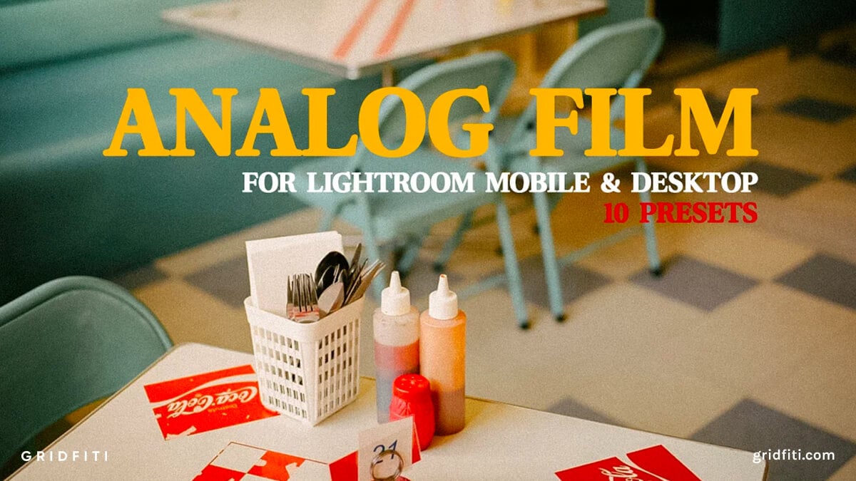 Analog Film Style Presets for Lightroom
