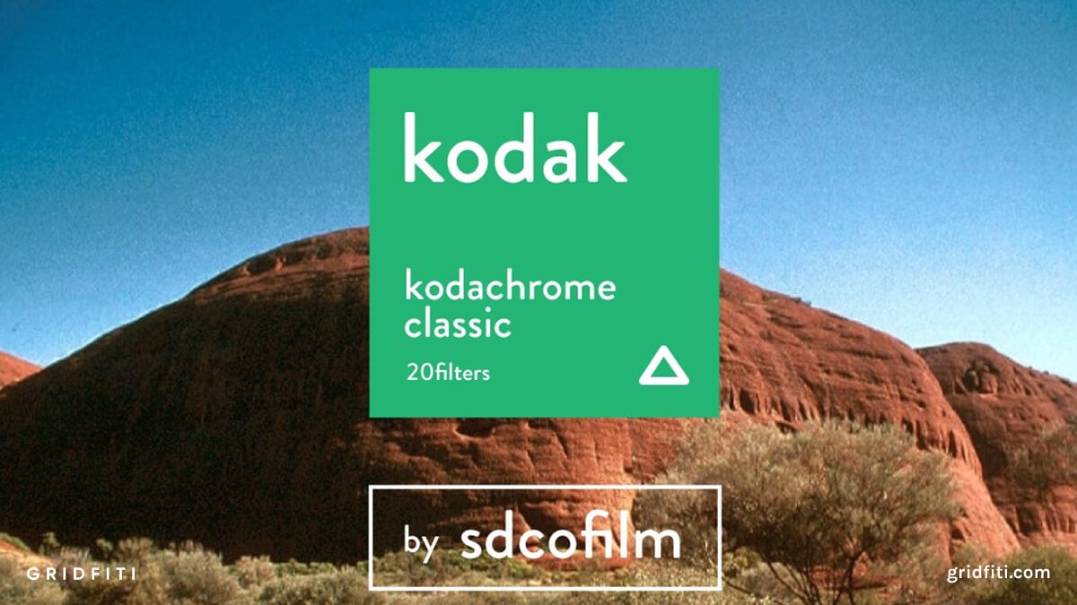 Kodak Kodachrome Film Presets for Lightroom & Photoshop