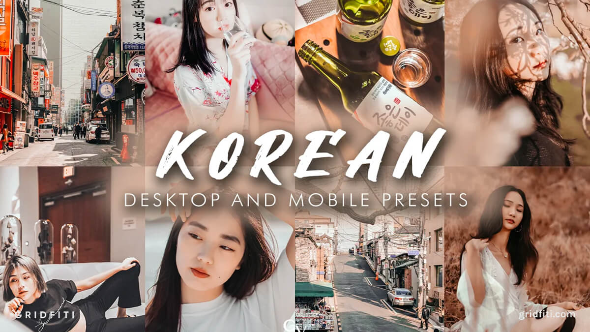 10 Korean Inspired Lightroom Presets