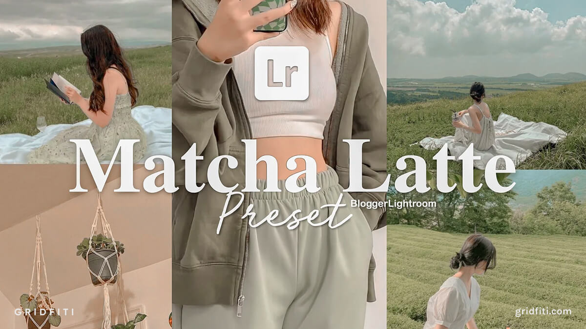 Matcha Latte Color Preset for Lightroom