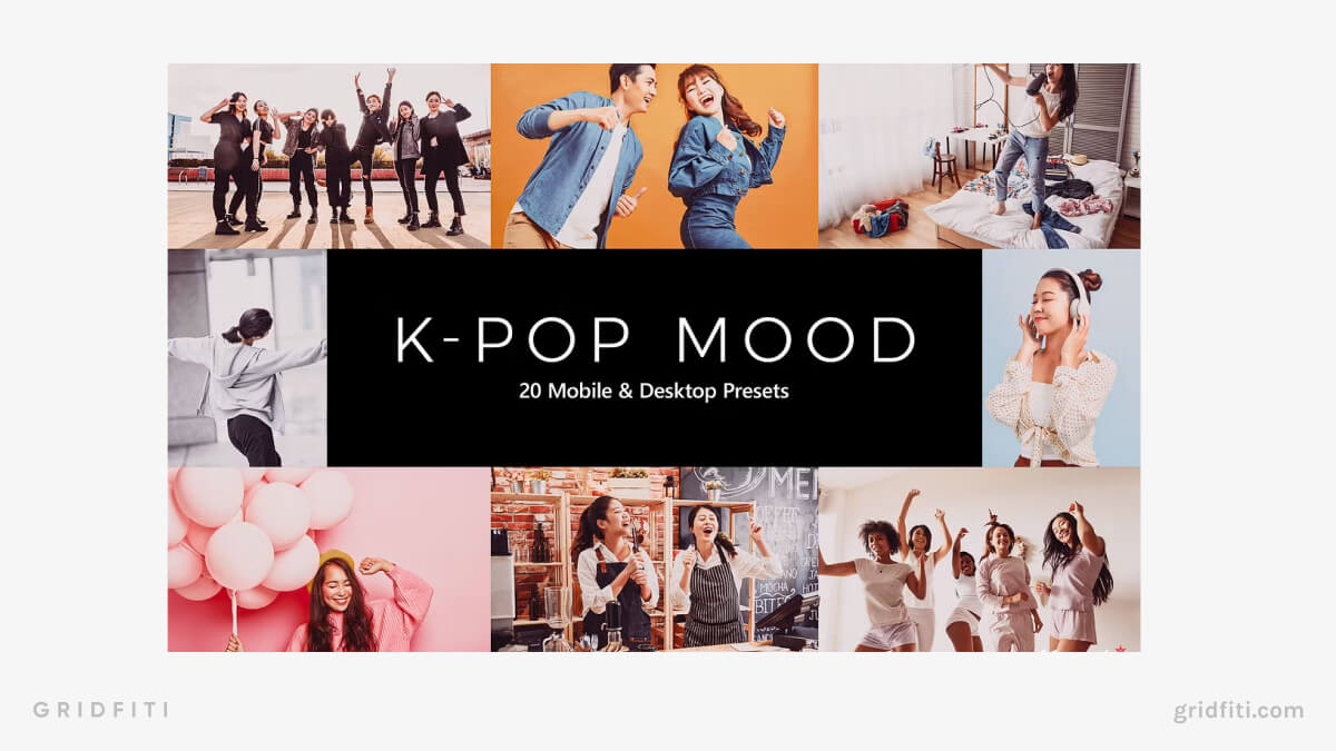 K-Pop Mood Presets