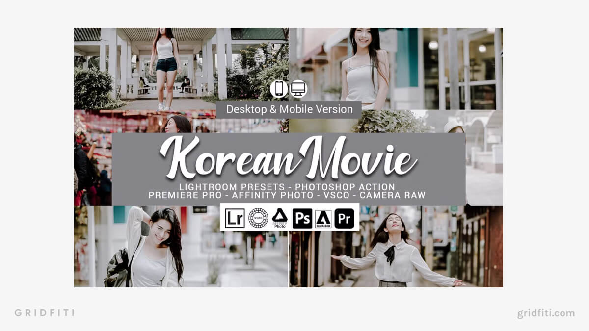 Korean Movie Lightroom Presets