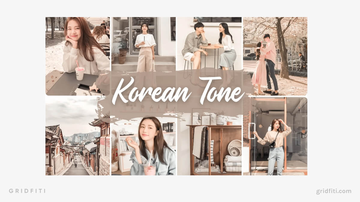 Korean Tone Lightroom Presets