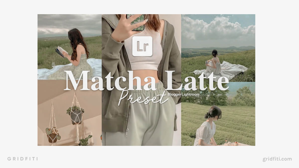 Matcha Latte Green Preset for Mobile