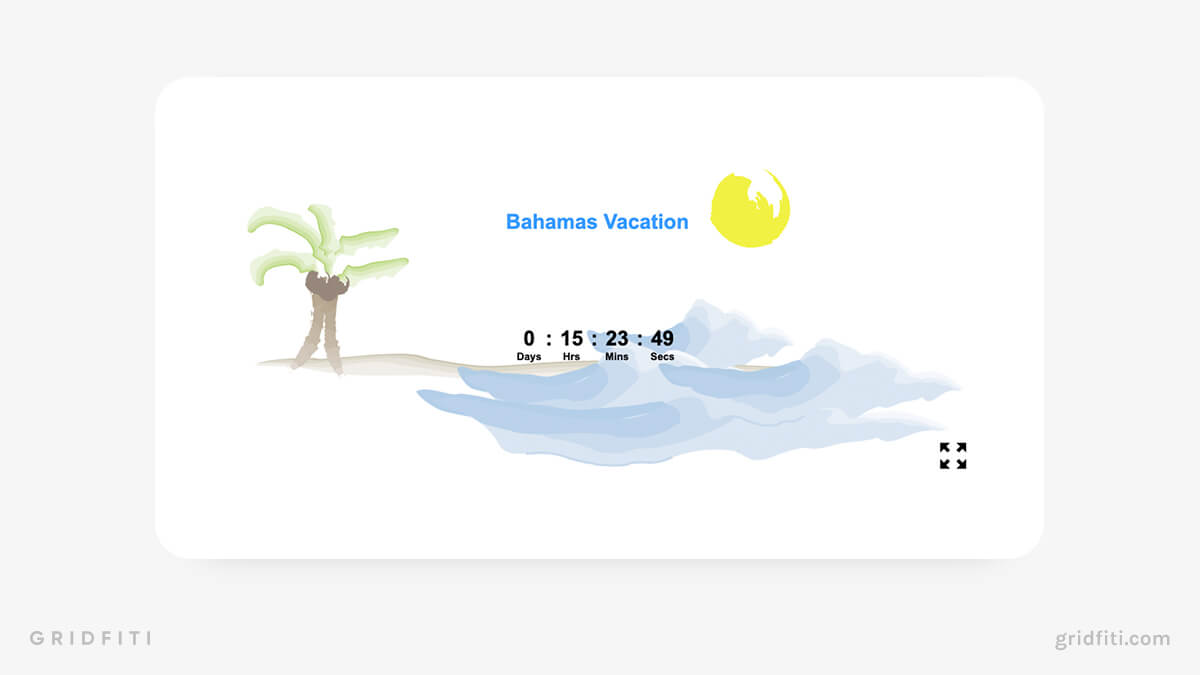 Embed Notion Countdown Widget