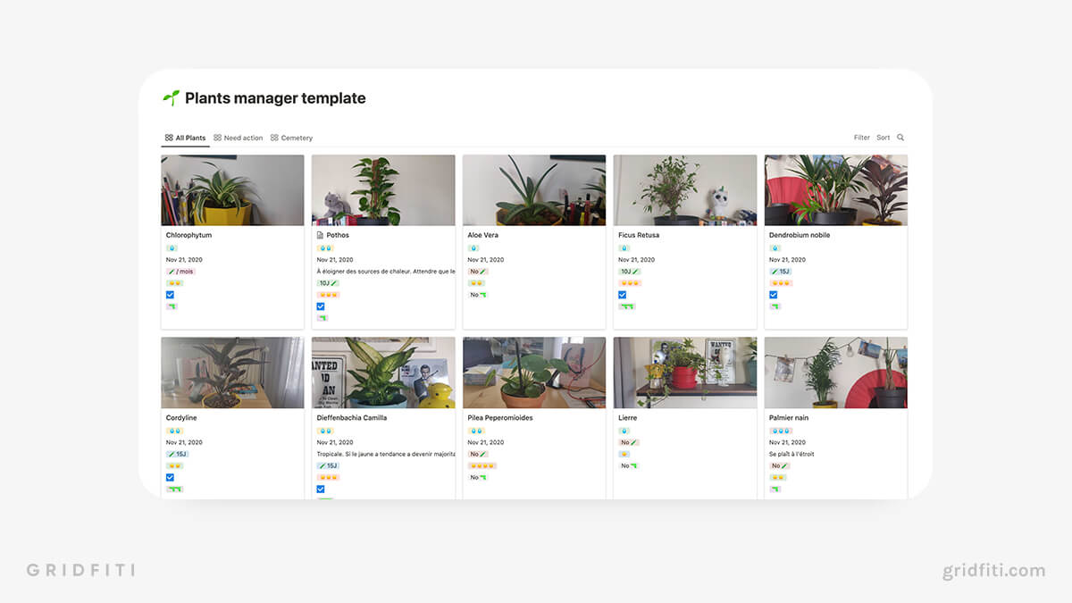 Simple Plant Manager Gallery