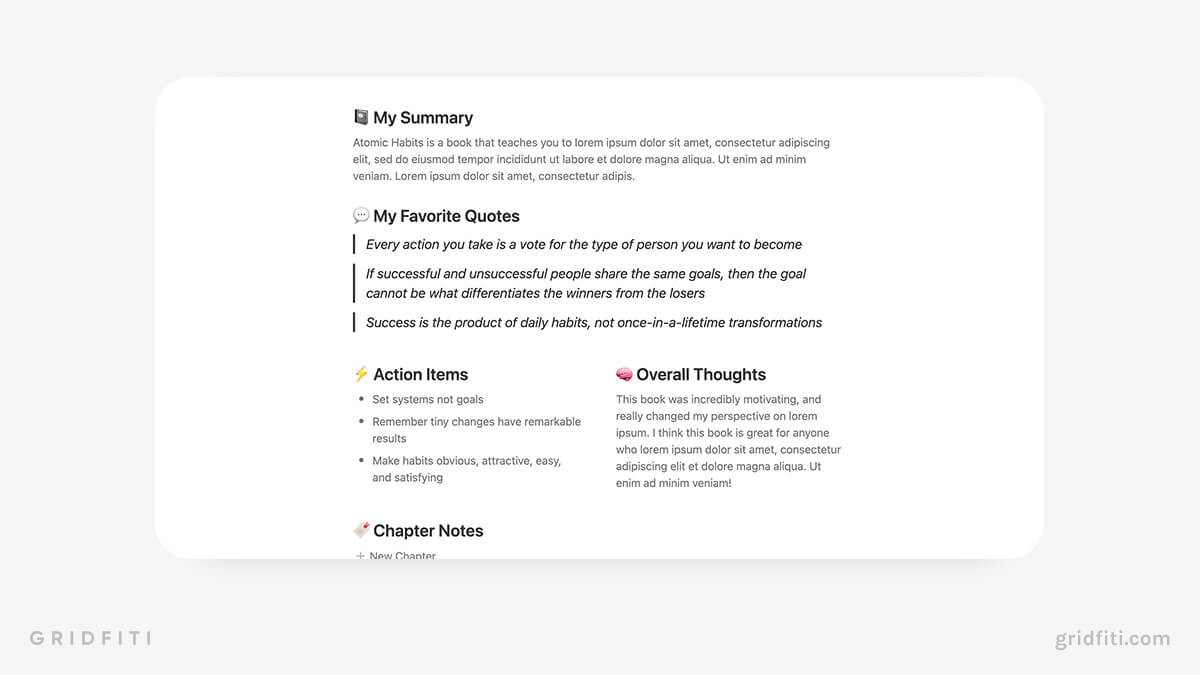 The 13 Best Notion Quotes Templates, Widgets & Cover Images Gridfiti