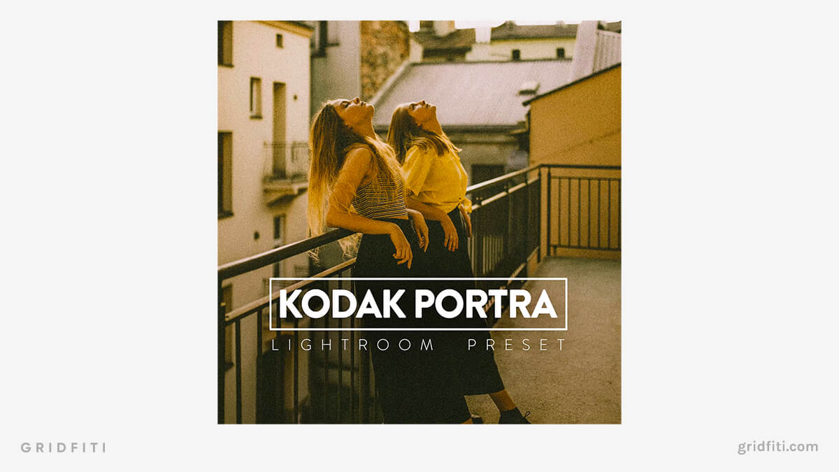 Golden Kodak Portra Presets