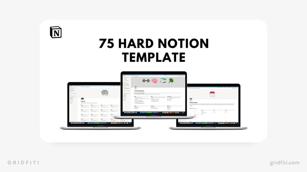 The Complete 75 Hard Notion Template