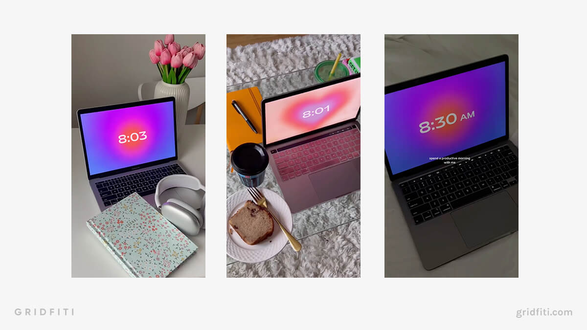 Aesthetic Morning Backgrounds