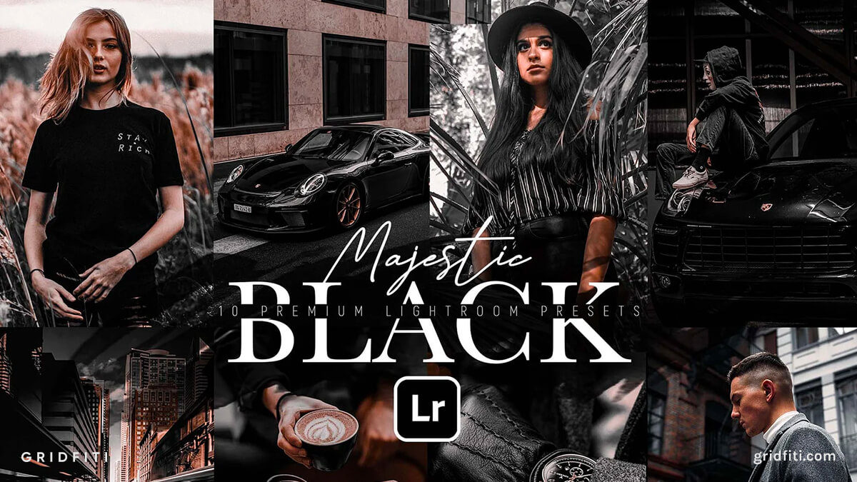 Majestic Black Lightroom Presets