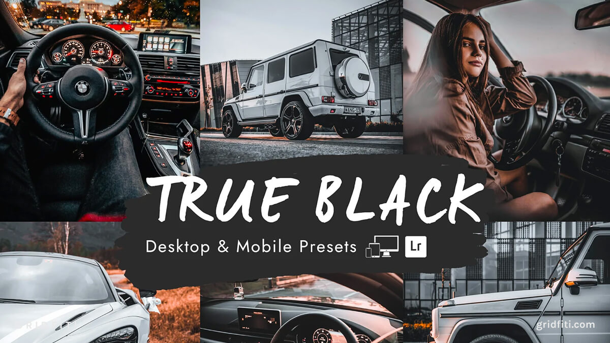 Dark Portraits & Automotive Photography Lightroom Preset