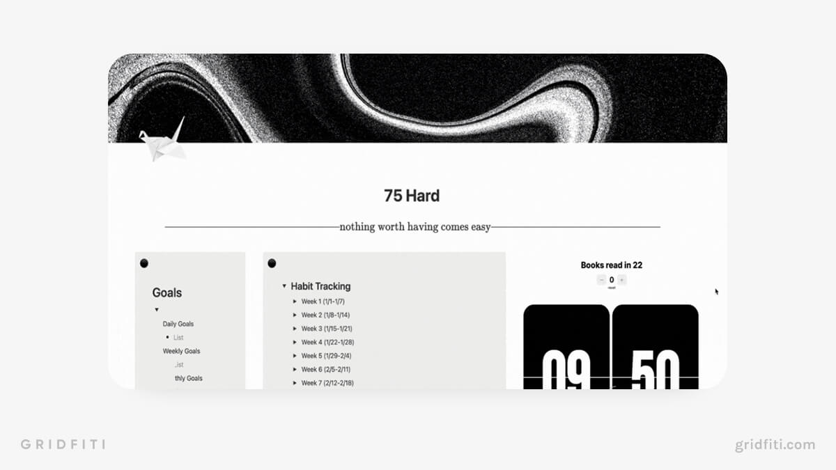 11 Notion Routine Templates Morning Evening Gridfiti