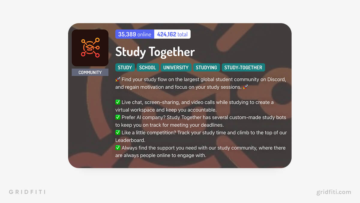 Study Together Discord