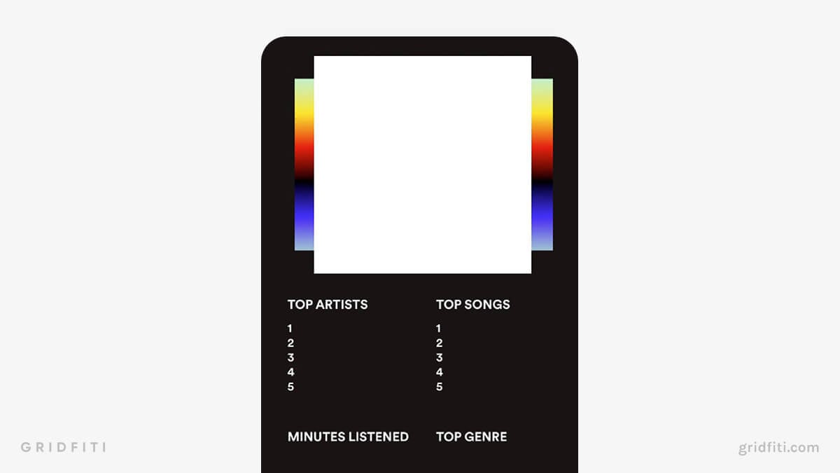 Spotify 2020 Wrapped Template