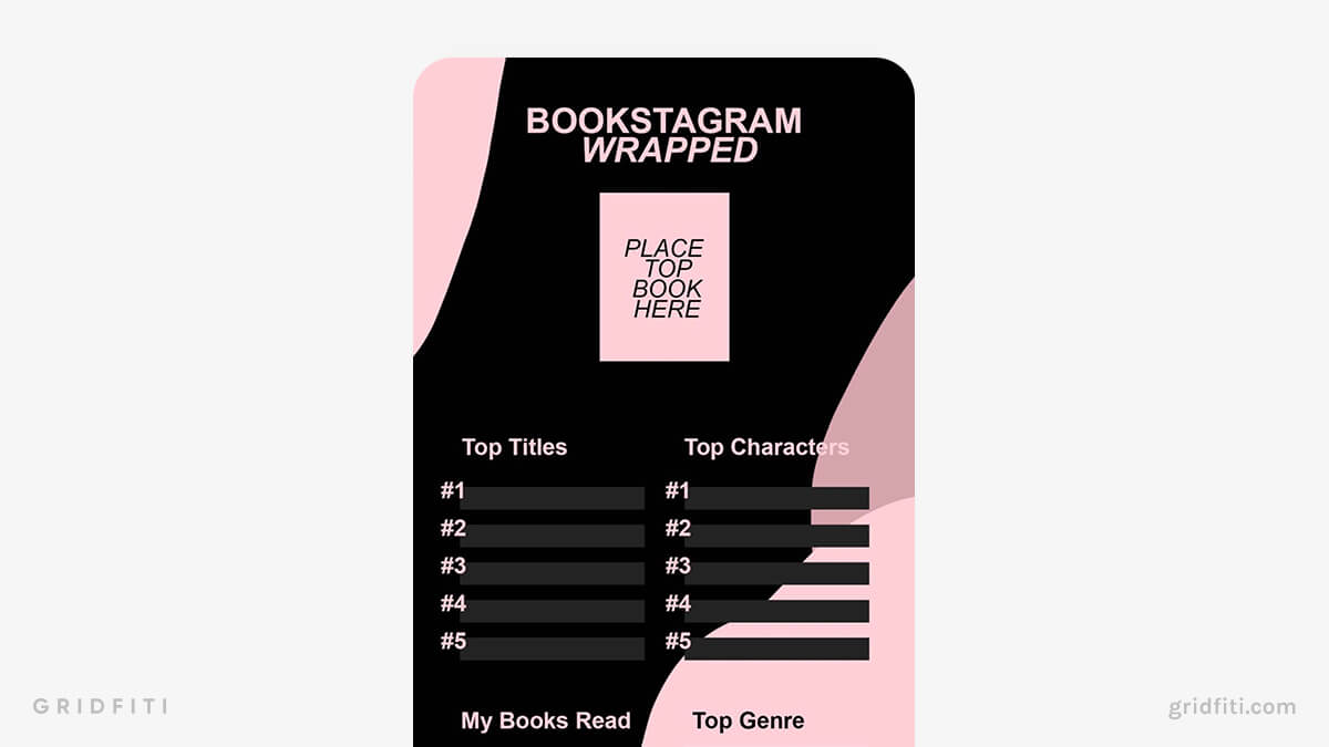 Bookstagram Custom Spotify Wrapped