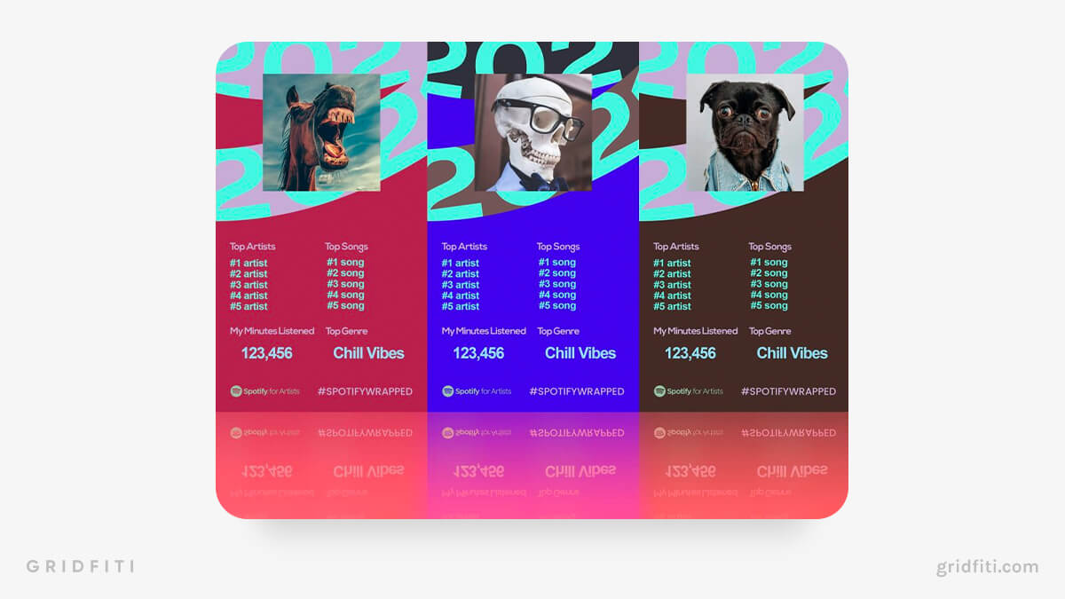 12 Custom Spotify Wrapped Templates for 2023 (Blank, Meme & More)