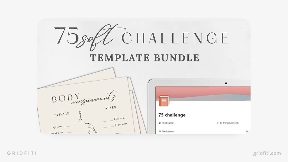 75 Soft Challenge Tracker Bundle