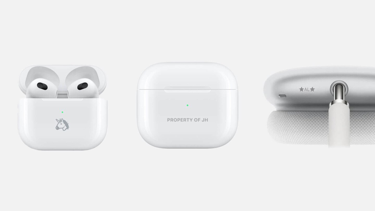 AirPods Engraving Ideas