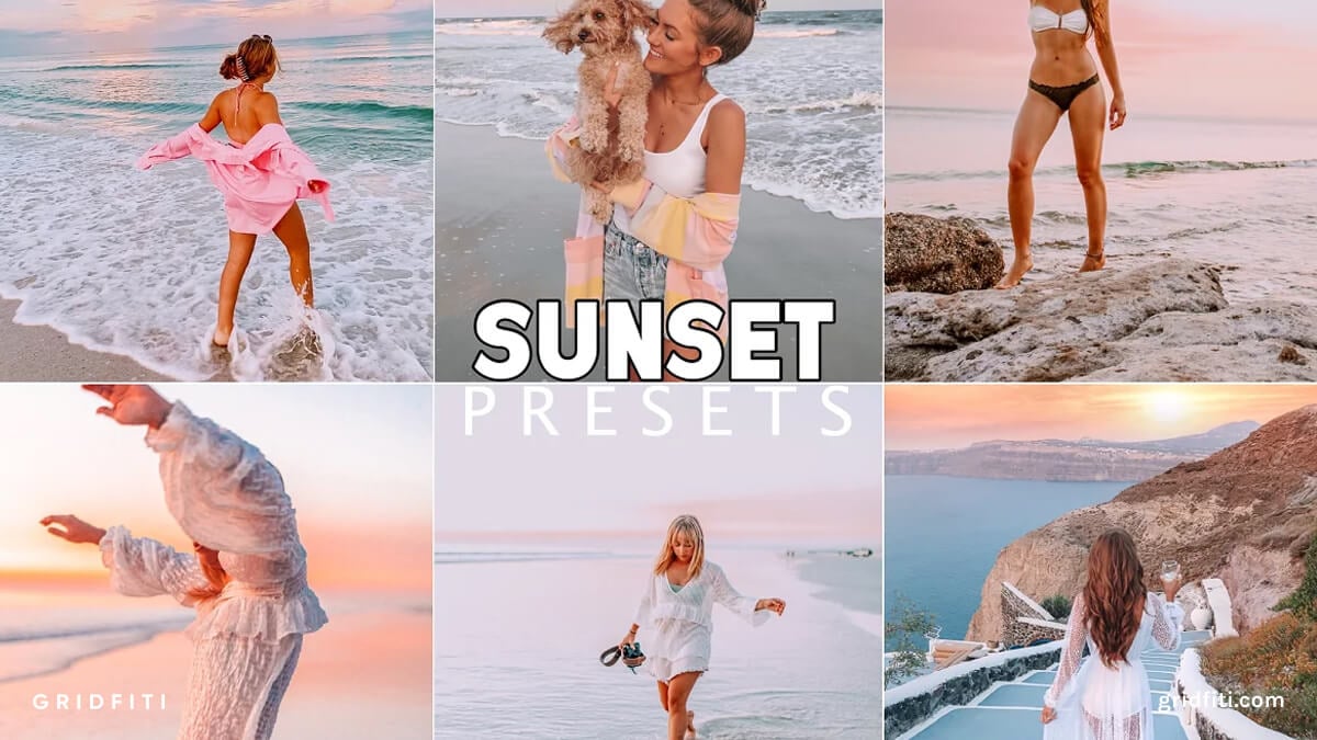 Pink Sky Preset For Beaches