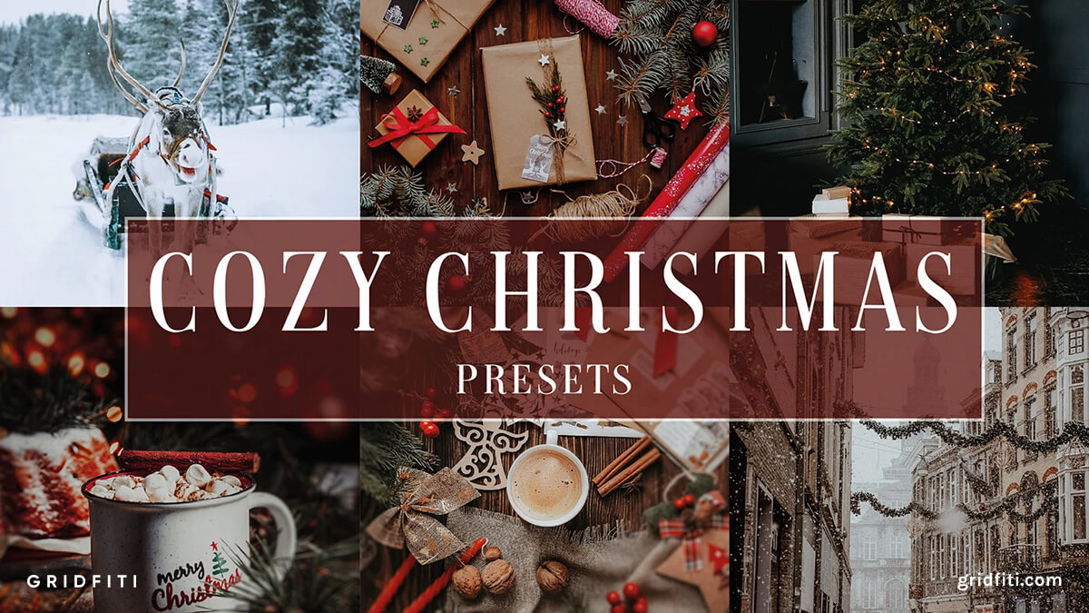 Cozy Christmas Lightroom Presets