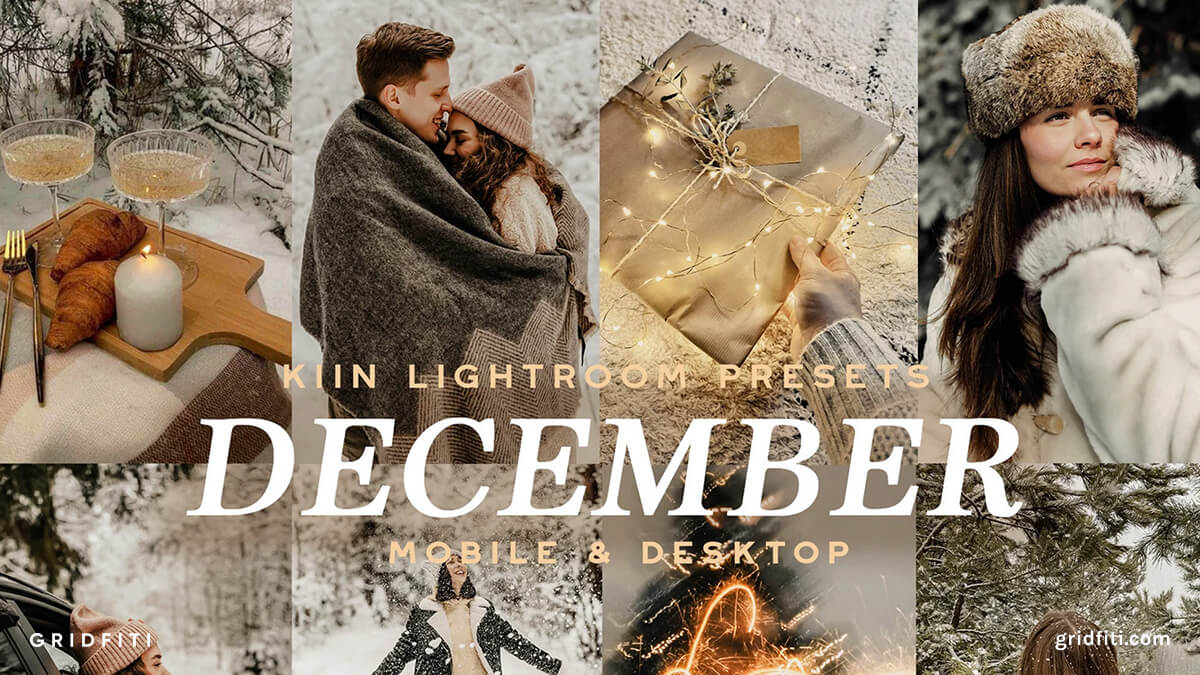 December Moody Holiday Preset