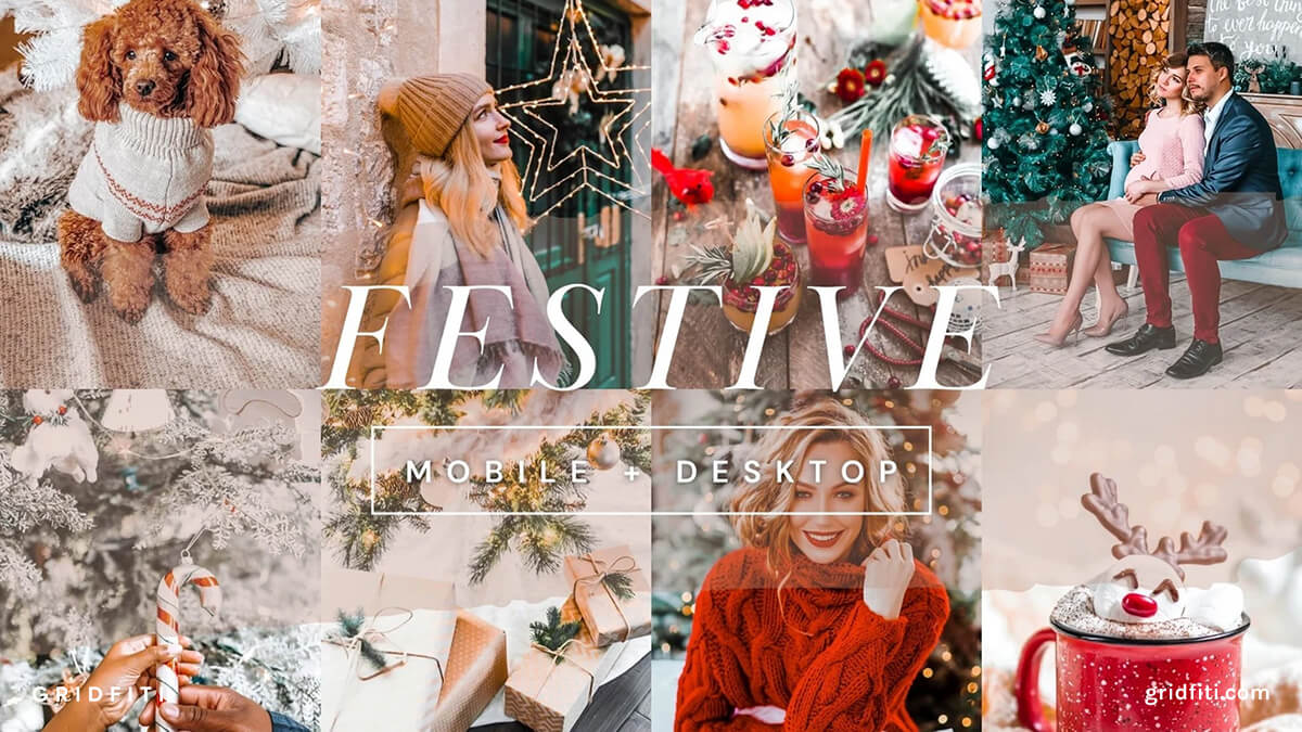 Festive Bright Christmas Presets