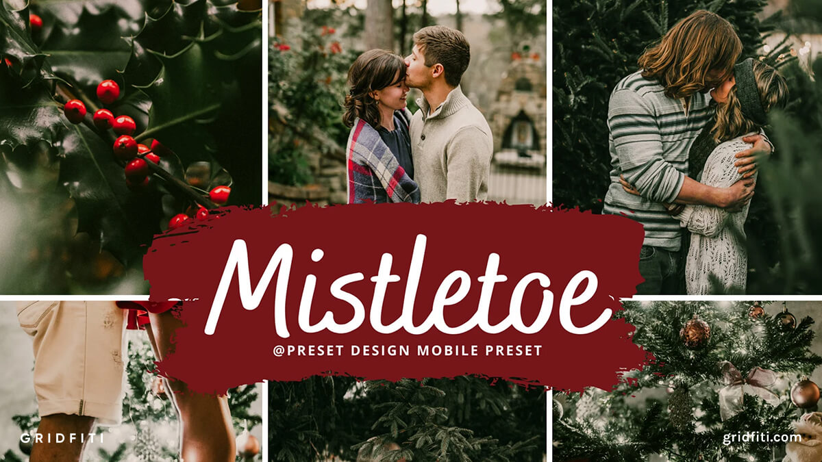 Rustic Warm Christmas Lightroom Presets